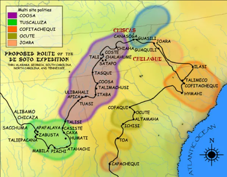 De Soto route