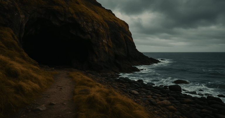 Coastal Cave Near Bennane Head